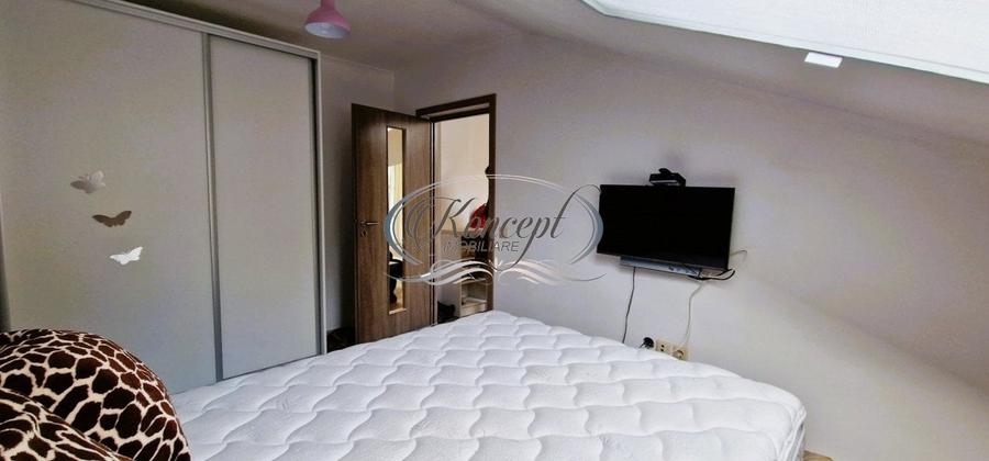 Apartament cu 2 camere semidecomandat, mobilat în Borhanci