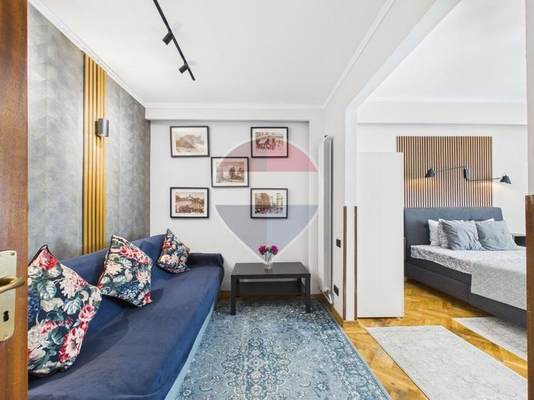 Apartament cu 2 camere semidecomandat, mobilat în Calea Victoriei