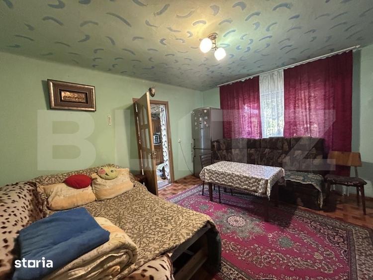 Casă cu 2 camere cu Teren 1000 Mp în Central