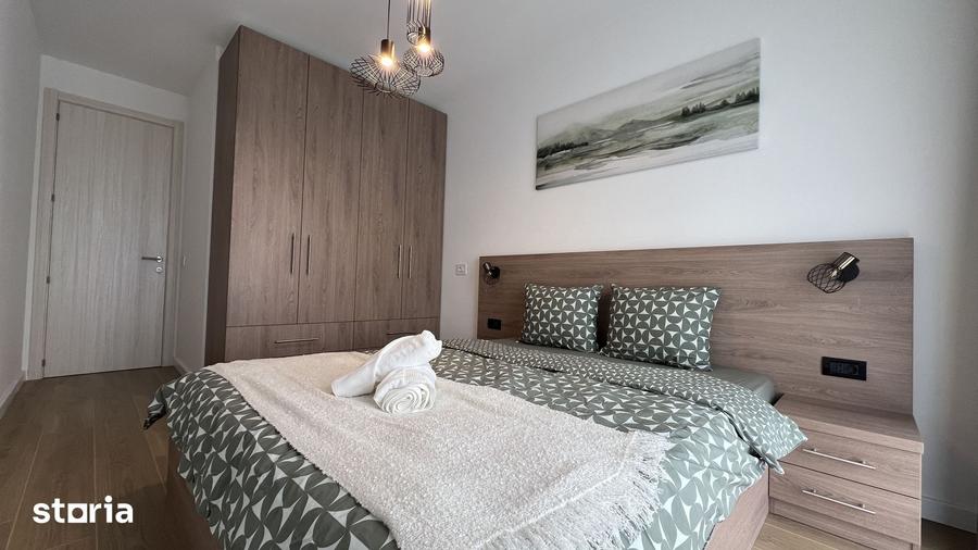 Apartament cu 2 camere decomandat, mobilat în Pajura