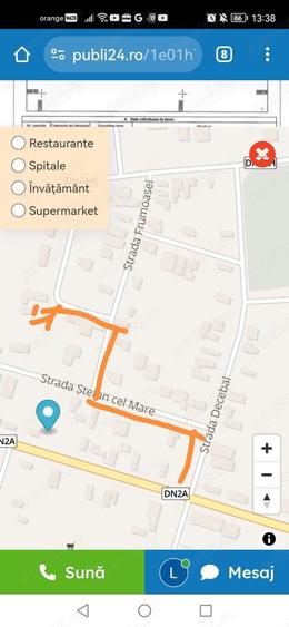 Casă cu 3 camere în Hârșova