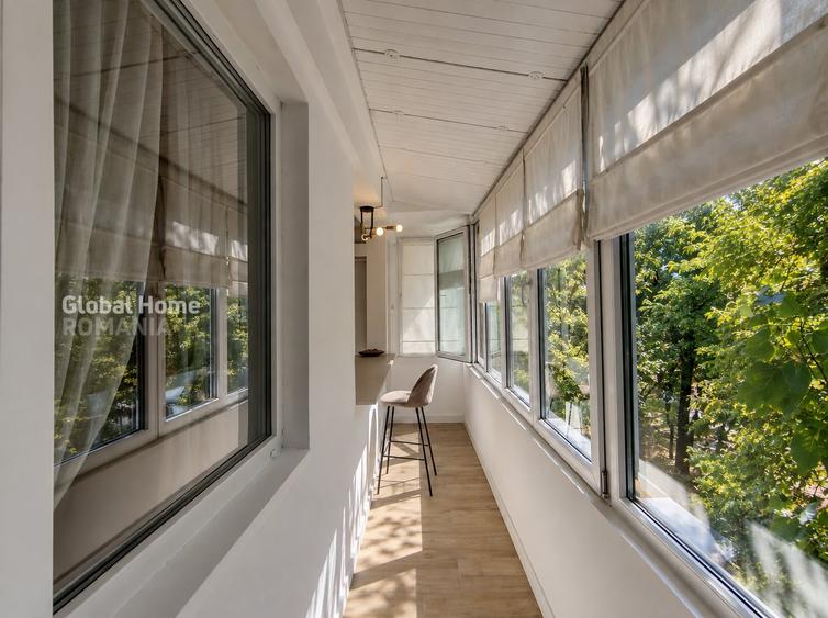 Apartament cu 2 camere semidecomandat, mobilat în Domenii