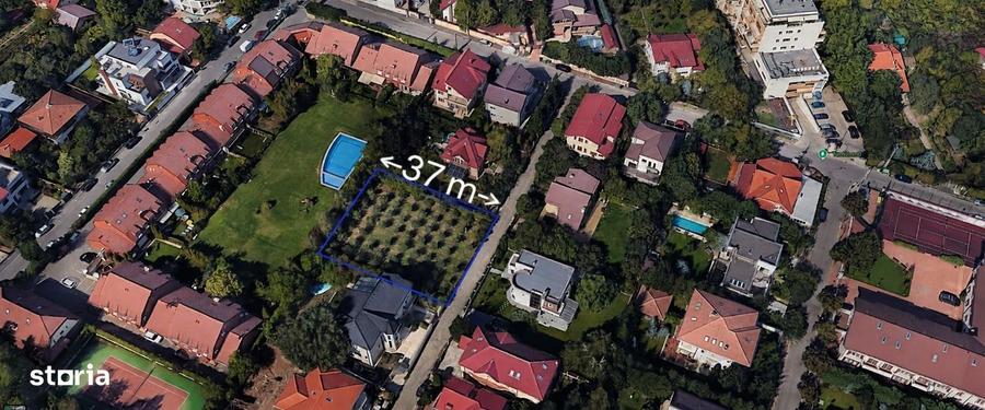 Teren ideal resedinta in Iancu Nicolae - Pipera | 1000 mp | Utilitati - 1