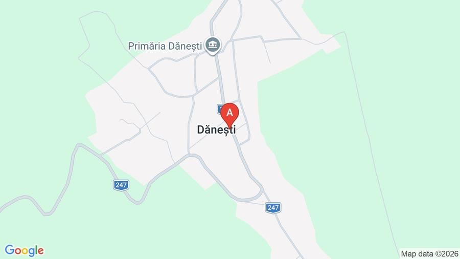 Casă cu 2 camere cu Teren 95 Mp în Dănești
