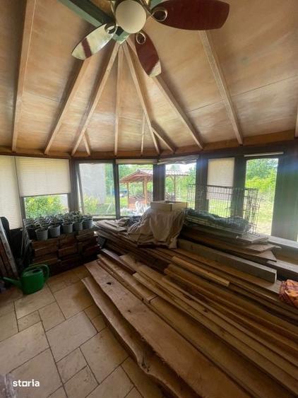 Casa ecologica din beton de canepa, 200 mp, 11 arii teren, zona Tautii - 13