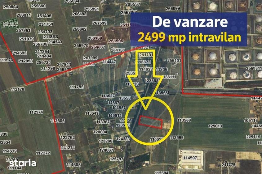 Teren de 2499 mp, în Agigea