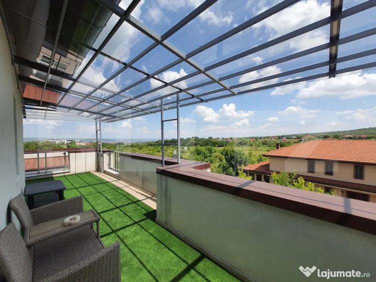 Apartament 2 camere, terasa 45mp, parcare, zona strazii Mih - 10
