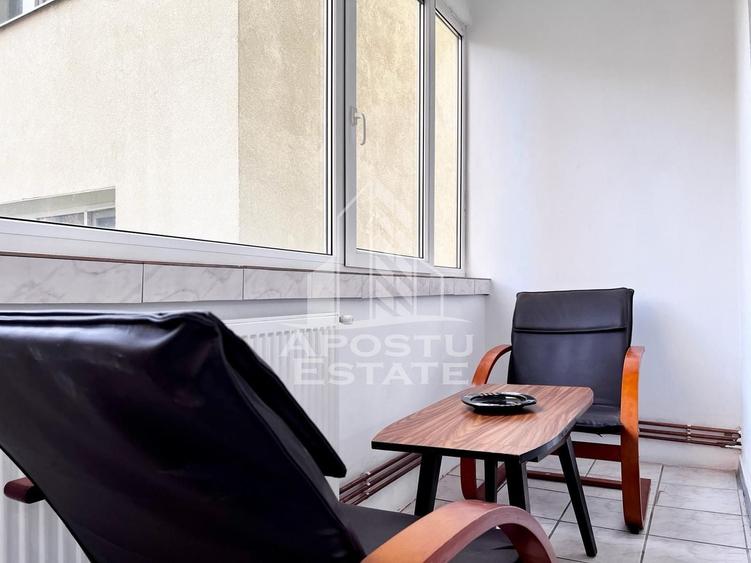 Apartament cu 2 camere semidecomandat, mobilat în Circumvalațiunii