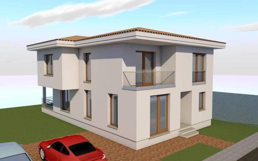 Casă individuală cu 5 camere cu Canalizare în Cetate