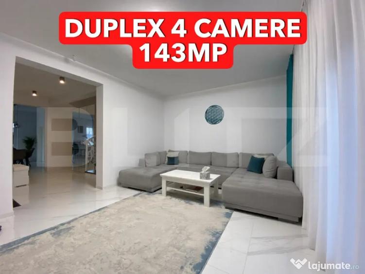 Duplex 4 camere 143 mp utili, teren 340 mp Chisoda - 8
