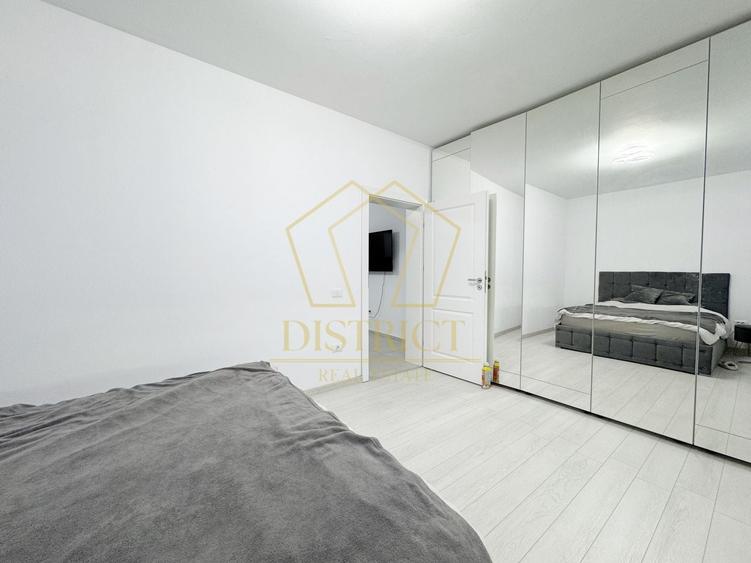 Apartament cu 2 camere semidecomandat, mobilat în Giroc
