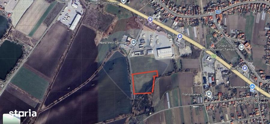 Teren de 17615 mp, în Borș