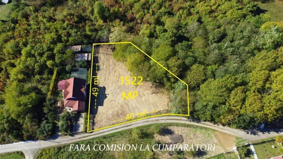 Teren Construcții intravilan de 1522 mp, în Păușești-Măglași