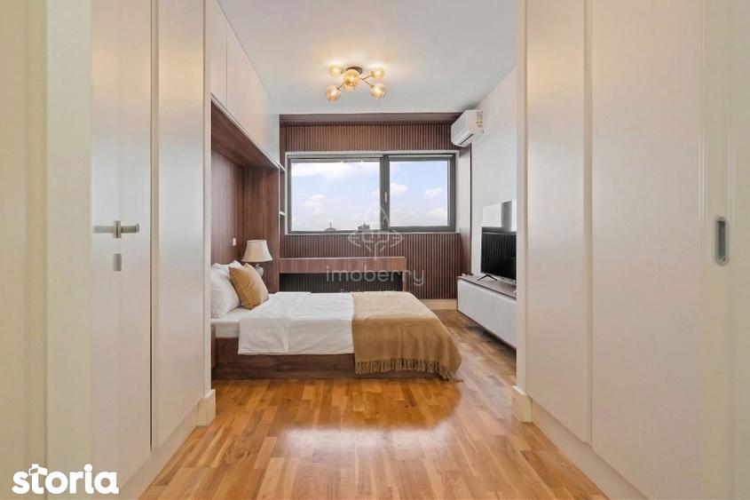 Apartament cu 2 camere semidecomandat, mobilat în Tei
