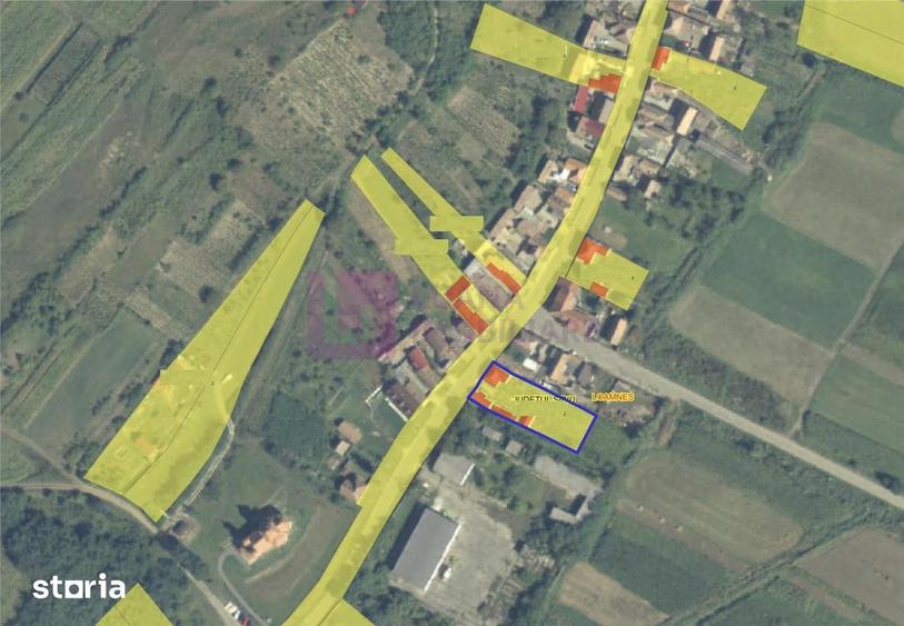 Casă cu 4 camere cu Teren 1272 Mp în Loamneș