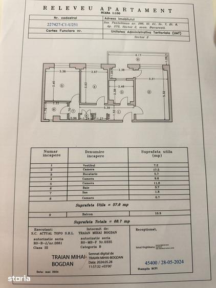 Apartament 3 camere decomandat | Renovat| Centrala proprie| Pantelimon - 1
