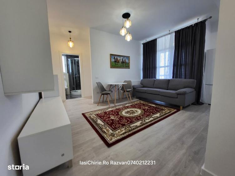 Apartament cu 2 camere, mobilat în Lunca Cetățuii