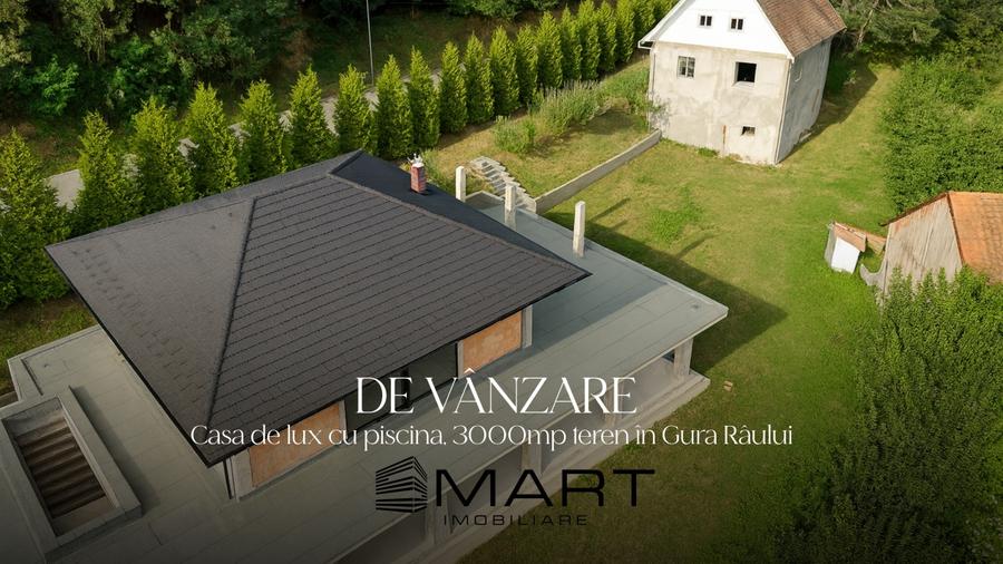 Casă cu 7 camere cu Teren 2666 Mp în Gura Râului