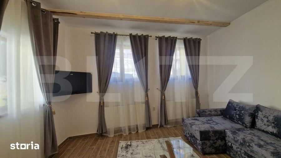 Casă cu 2 camere cu Teren 100 Mp în Schei