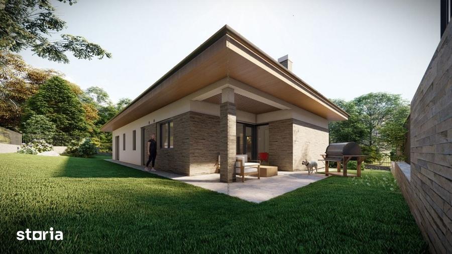 Casă cu 4 camere cu Teren 465 Mp în Chinteni
