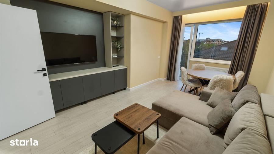 Apartament cu 3 camere decomandat, mobilat în Berceni