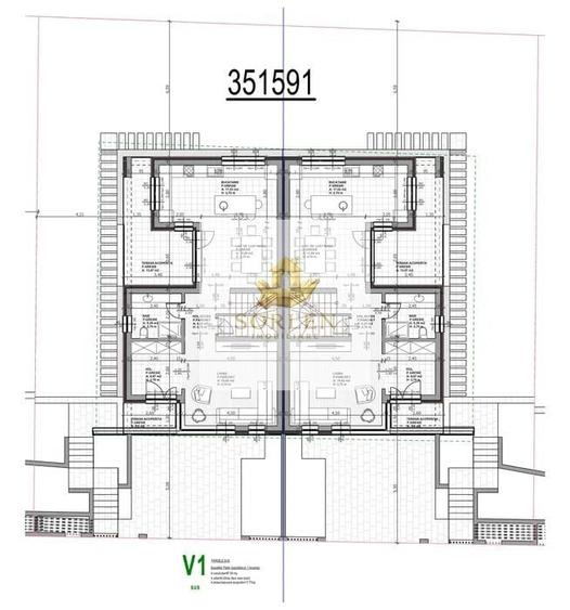 Duplex cu 4 camere cu Canalizare în Dâmbul Rotund