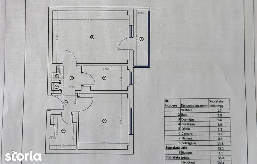 Apartament cu 2 camere decomandat în Pantelimon