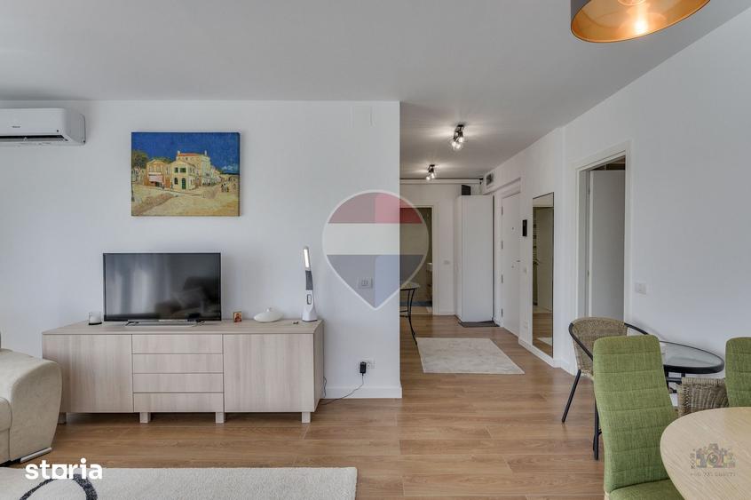 Apartament cu 2 camere, mobilat în Mogoșoaia