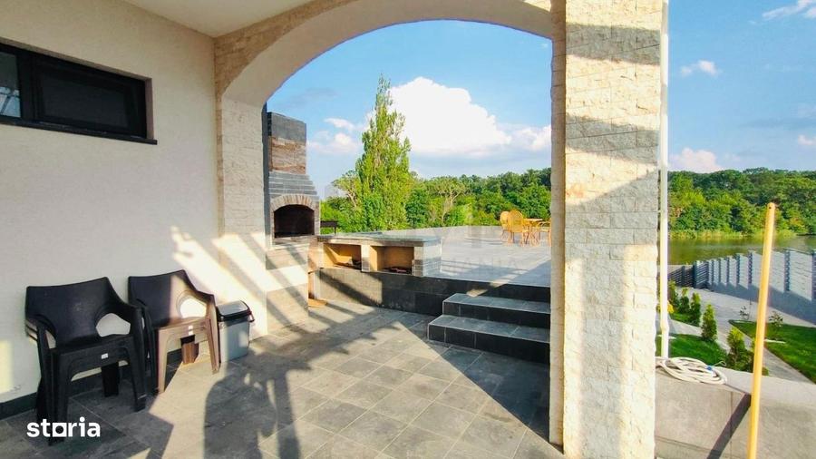 Vila cu piscina 1000 mp teren la lac in Balotest - 15