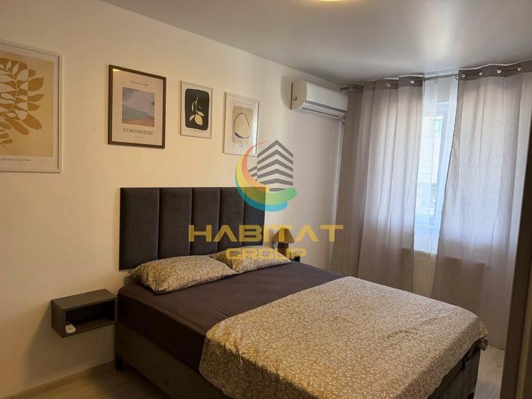 Apartament cu 2 camere nedecomandat, mobilat în Sud-Vest