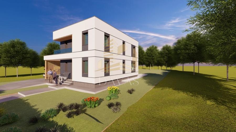 Casă individuală cu 5 camere cu Teren 720 Mp în Borhanci