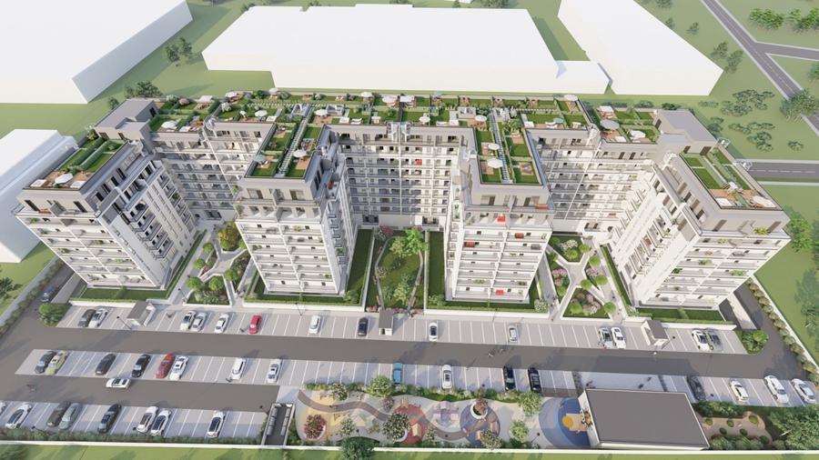 Apartament cu 4 camere, gradina si bucatarie inclusa.Comision 0 - 7