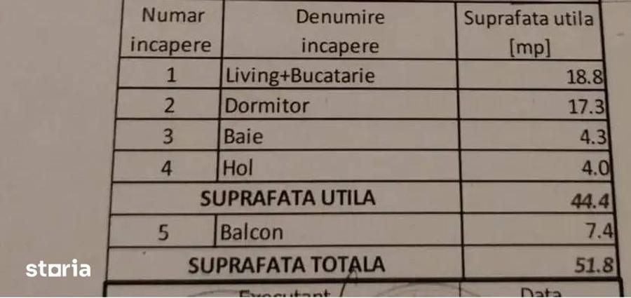 Apartament cu 2 camere, mobilat în Rahova