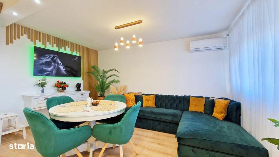 Apartament cu 4 camere decomandat, mobilat în Titan