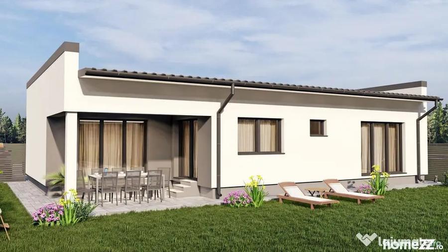 Casă cu 4 camere cu Teren 330 Mp în Tărlungeni