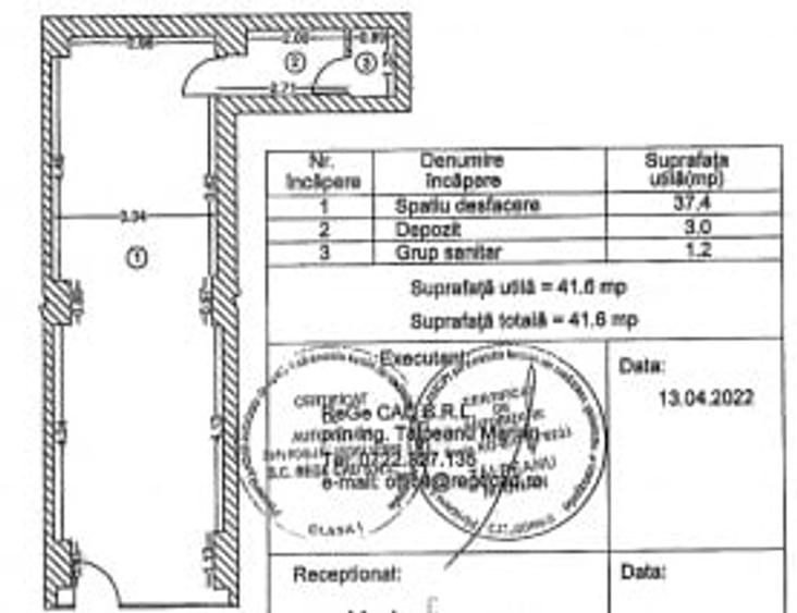 Spațiu comercial, de 41.639999389648 mp, în Ultracentral