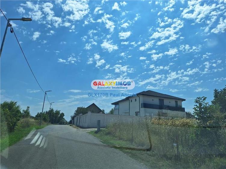 Teren Balotesti Saftica str Morarilor 11500 mp canalizare