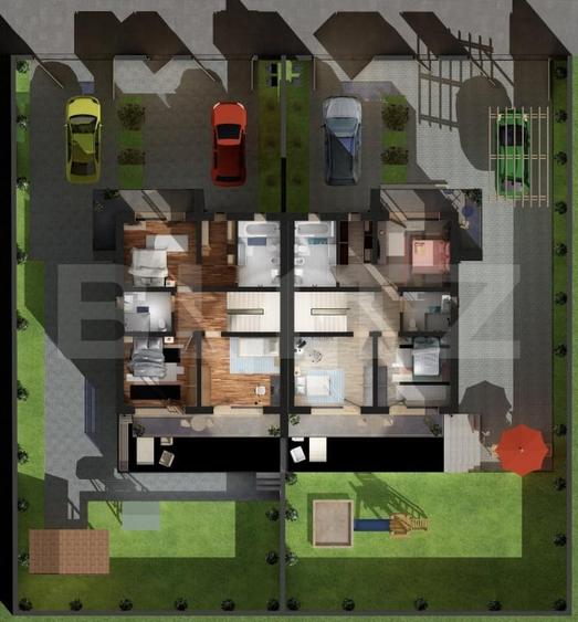 Duplex cu 5 camere cu Teren 380 Mp în Suceagu