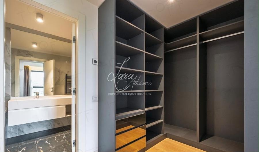 Apartament cu 3 camere semidecomandat, mobilat în Herăstrău