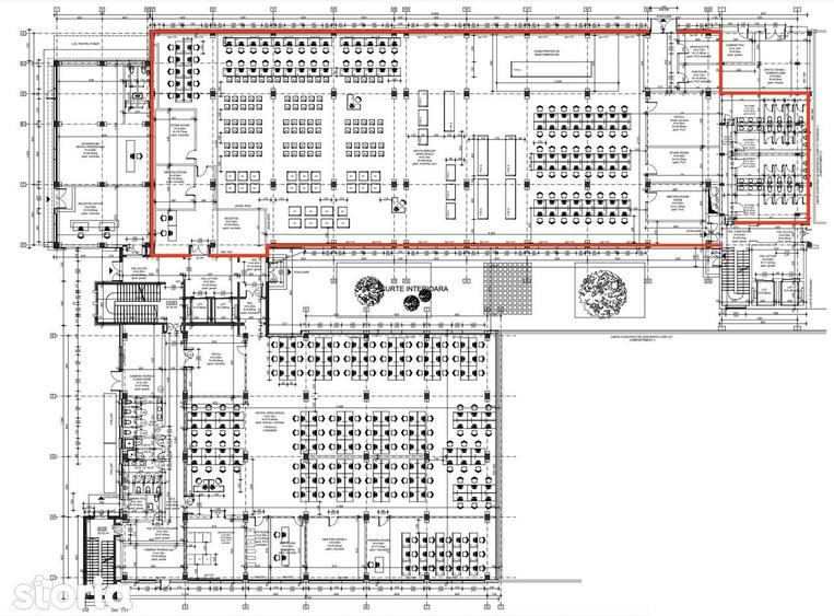 Spațiu comercial, de 1,250 mp, în Baza 3