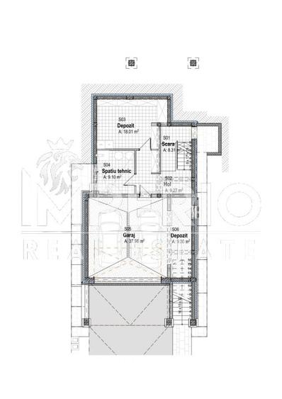 Casă individuală cu 4 camere cu Canalizare în Dâmbul Rotund