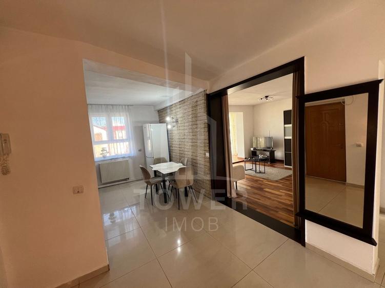 Apartament cu 3 camere decomandat, mobilat în Hipodrom 1