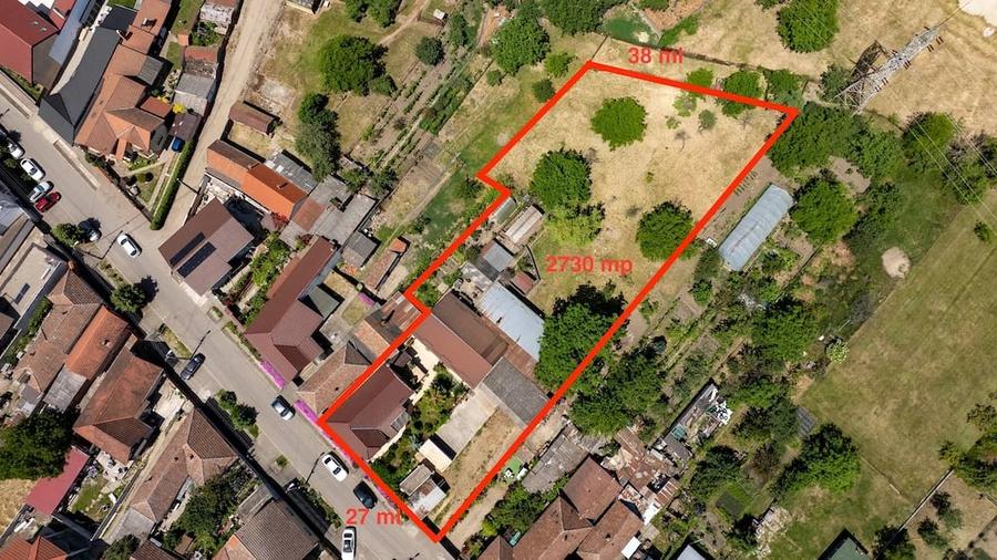 Casa + Teren 2.730 mp Oportunitate de Investi?ie, Nufarul - 2