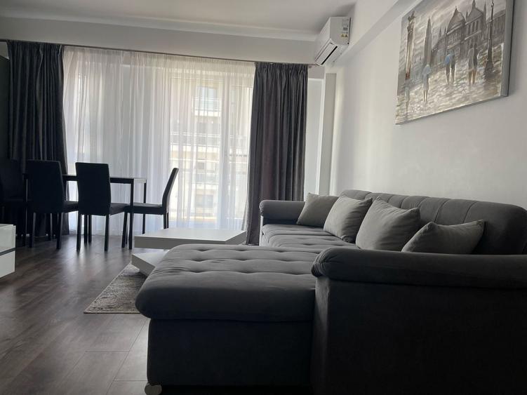 Apartament cu 3 camere decomandat, mobilat în Barbu Văcărescu