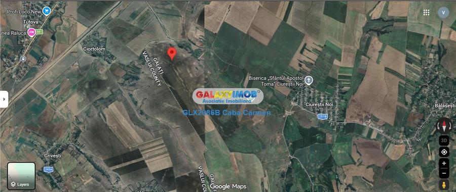 De vanzare teren agricol, extravilan in Loc. Balasesti, Jud. Galati - 2