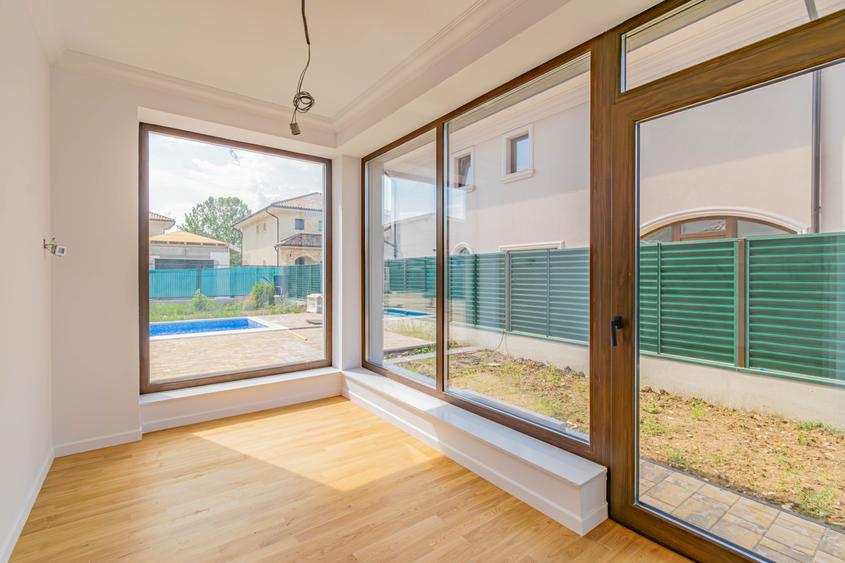 Vila moderna cu vedere la lac, ambient intim si elegant, piscina, carport - 12