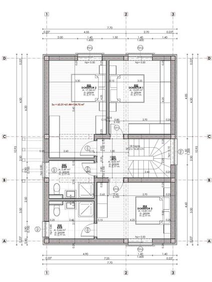 Casă cu 4 camere cu Teren 608 Mp în Prejmer