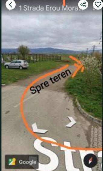 Teren de 4300 mp, în Central