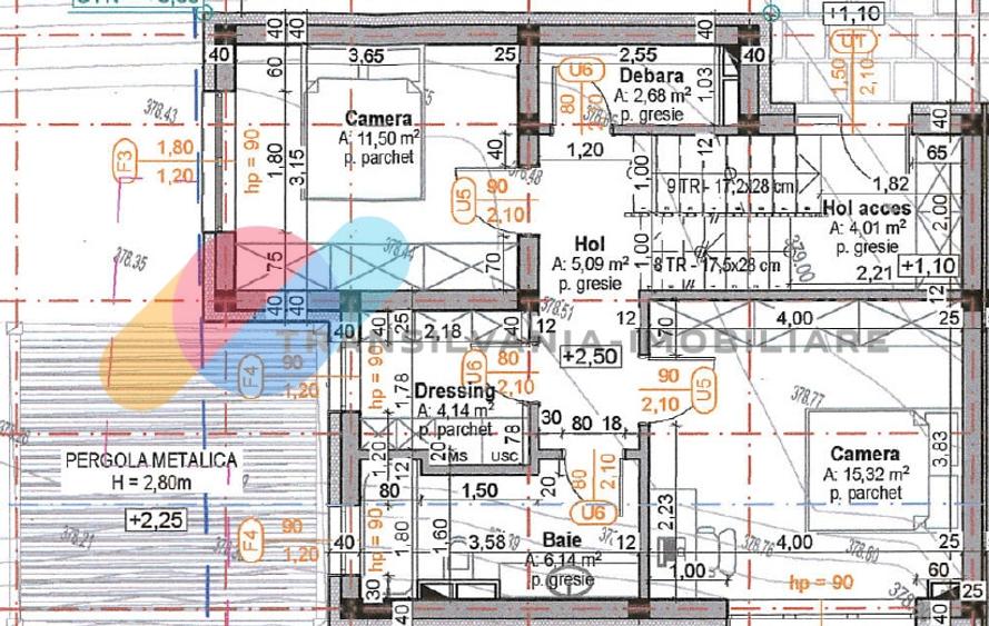 Duplex cu 4 camere cu Canalizare în Dâmbul Rotund