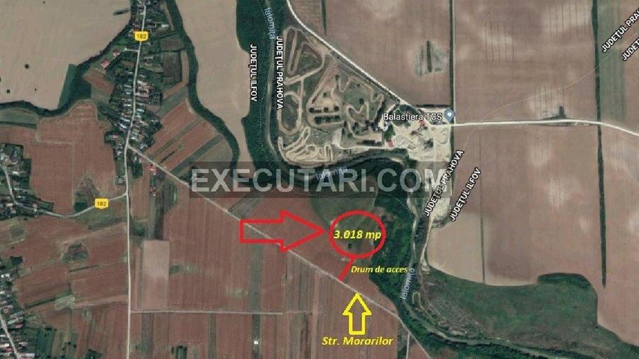 Teren extravilan  - 3.018 m² - 1